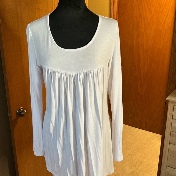 cathy Tops - Women’s White Blouse